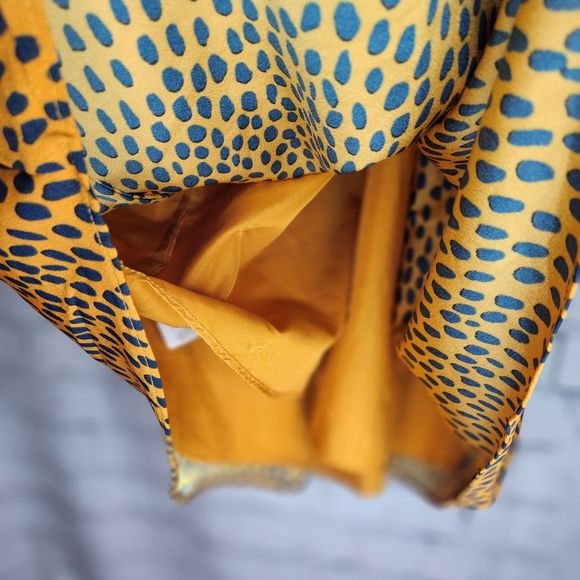 J. Crew Leopard Print Scalloped Adjustable‎ Cami Top Women's Size 16 - Picture 5 of 7